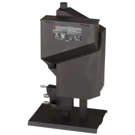 US STOVE GW1949 Gravity Fed Non-Electric Pellet Stove, 24 in W, 15 in D, 52 in H, 2000 sq-ft Heating, Steel, Black