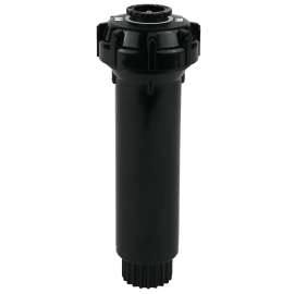 TORO 570Z Pro 54814 Pressure Regulated Pop-Up Sprinkler, 1/2 in Connection, FNPT, 4 in H Pop-Up, 11-1/4 to 15 ft