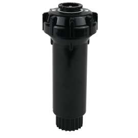 TORO 570Z Pro 54818 Pressure Regulated Pop-Up Sprinkler, 1/2 in Connection, FNPT, 3 in H Pop-Up, 11-1/4 to 15 ft