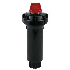 TORO 570Z Pro 54820 Pressure Regulated Sprinkler Pop-Up Body, 1/2 in Connection, FNPT, 3 in H Pop-Up, Plastic