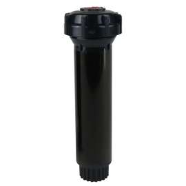 TORO 570Z Pro 54893 Pressure Regulated Pop-Up Sprinkler, 1/2 in Connection, FNPT, 4 in H Pop-Up, 8 to 15 ft, Plastic