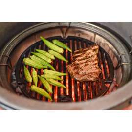 Kamado Joe KJ15090620 Sear Plate, Cast Iron, Black, For: Kamado Joe Classic I, II, III, Joe Jr