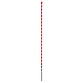 Milwaukee 48-20-9012 Drill Bit, 1/4 in Dia, 12 in OAL, Wide Flute, 1/4 in Dia Shank, 3-Flat Shank