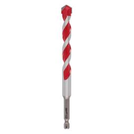 Milwaukee SHOCKWAVE 48-20-9030 Drill Bit, 1/2 in Dia, 6 in OAL, Wide Flute, 1/4 in Dia Shank, Hex Shank
