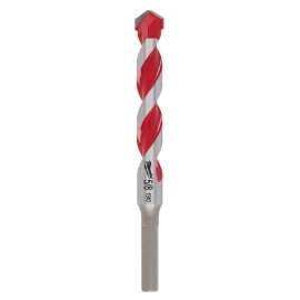 Milwaukee 48-20-9040 Drill Bit, 5/8 in Dia, 6 in OAL, Wide Flute, 3/8 in Dia Shank, 3-Flat Shank
