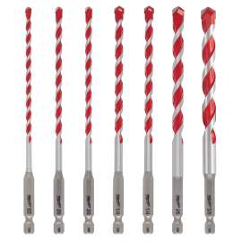 Milwaukee SHOCKWAVE 48-20-9052 Drill Bit Kit, 7-Piece, Carbide