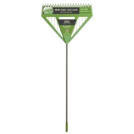 AMES 2705000 Leaf Rake, Poly Tine, 26 in W Tine