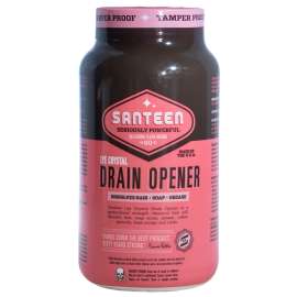 SANTEEN 800-6 Drain Opener, Crystal, 16 oz Bottle