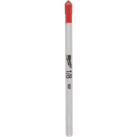 Milwaukee 48-20-8980 Drill Bit, 1/8 in Dia, 2 in OAL, 1/8 in Dia Shank, Round Shank