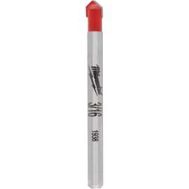 Milwaukee 48-20-8981 Drill Bit, 3/16 in Dia, 2 in OAL, 1/8 in Dia Shank, Round Shank