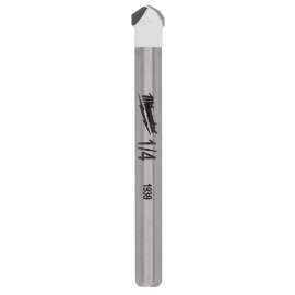 Milwaukee 48-20-8992 Drill Bit, 1/4 in Dia, 2-1/4 in OAL, 5/32 in Dia Shank, Round Shank