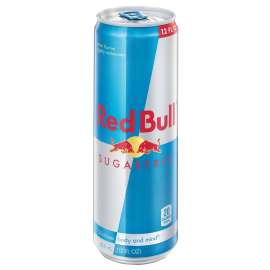Red Bull 611269716467 Sugar Free Energy Drink, 12 oz Can