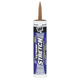DAP EXTREME STRETCH 7079818706 Premium Elastomeric Sealant, Woodtone, 24 hr Curing, 40 to 100 deg F, 10.1 fl-oz