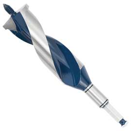 Bosch Daredevil NKSC20 Auger Drill Bit, 1-1/4 in Dia, 6-1/2 in OAL, High-Speed, Wide Flute, 5/16 in Dia Shank