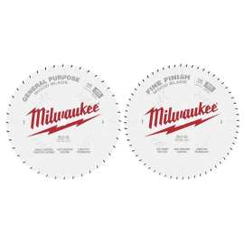 Milwaukee 48-40-1036 Circular Saw Blade, 10 in Dia, 5/8 in Arbor, 40, 60-Teeth, Carbide Cutting Edge