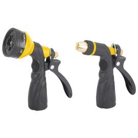 Landscapers Select 8910/8909 Spray Nozzle Set 2, Female, Zinc Alloy, Aluminium, Copper, TPR, Nylon, Black/Yellow