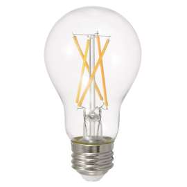 BULB LED A19 CLR SOFT WHITE 8W