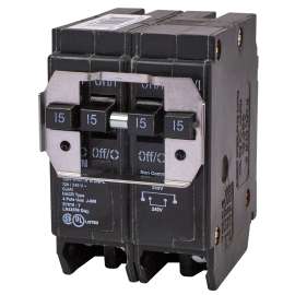 EATON DNPL215215 Circuit Breaker, Quad Type DNPL, 15 A, 4 -Pole, 120/240 VAC