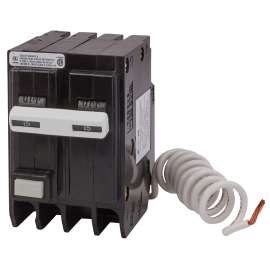 EATON GFTCB215 Circuit Breaker, GFCI, Type GFTCB, 15 A, 2 -Pole, 120/240 VAC, Common, Long Time, Instantaneous Trip