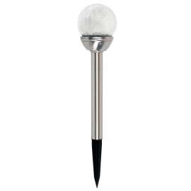 Boston Harbor Light Stake, Ni-Mh Battery, 1-Lamp, LED Lamp, Stainless Steel Glass Fixture, Battery Included: Yes