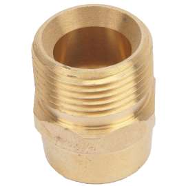 Forney 75114 Screw Nipple, M22 x 1/4 in Connection, Male x FNPT