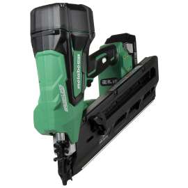 Metabo HPT NR1890DCSM Framing Nailer, Battery Included, 18 V, 3 Ah, 47 Magazine, 30 deg Collation, Paper Strip Collation