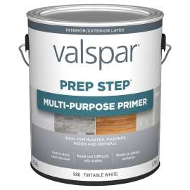 Valspar Prep Step 986 Series 044.0000986.007 Multi-Purpose Primer, Tintable White, 1 gal