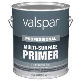Valspar Professional 11299 Series 045.0011299.007 Multi-Surface Primer, Tintable White, 1 gal