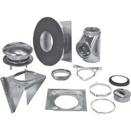 SELKIRK 208622 Thru-the-Wall Support Kit, Stainless Steel