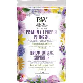 Proven Winners 3101013.LT028.3P Premium All-Purpose Potting Soil, 28.3 L