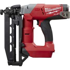 Milwaukee 2741-20 Finish Nailer, Tool Only, 18 V, 110 Magazine, 16 ga Nail, Nail Fastener, 3/4 to 2-1/2 in Fastener