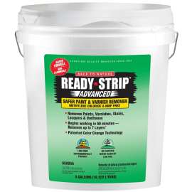 Back to Nature 658G5 Paint/Varnish Remover, Gel, Liquid, Mild, Green, 5 gal
