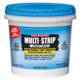 Back to Nature 65732 Paint/Varnish Remover, Creamy Gel, Mild, 1 qt