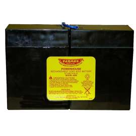 Parmak 902 Gel Battery, Black, For: MAG 12 Solar Powered Fencer