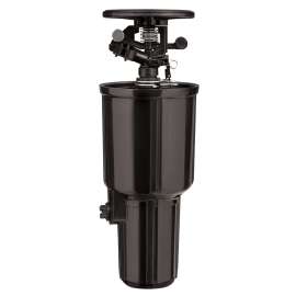 Orbit 55201 Ground Sprinkler, 1/2, 3/4 in Connection, 3 in H Pop-Up, 30 to 45 ft, Pop-Up Nozzle, Plastic