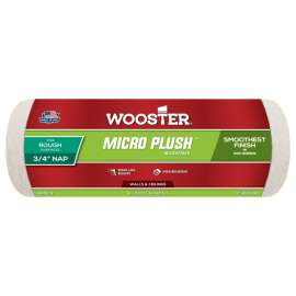 WOOSTER COLORmaxx R249-9 Roller Cover, 9/16 in Thick Nap, Microfiber Cover, Green