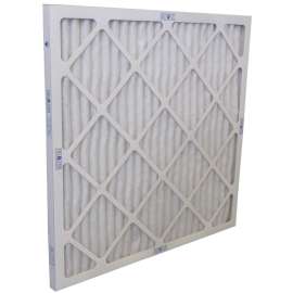 TRIDIM TRI-PLEAT Ultra 2302020408 Air Filter, 20 in L, 20 in W, 8 MERV, Synthetic Filter Media, Fiber Frame