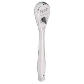 Milwaukee 48-22-9014 Drive Ratchet, 1/4 in Drive, 6 in OAL, Chrome