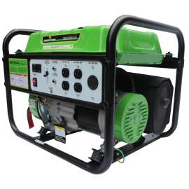 LIFAN Energy Storm 4150-CA Portable Generator, 30 A, 120 V, 3500 W Output, Gasoline, 4 gal Tank, Recoil Start