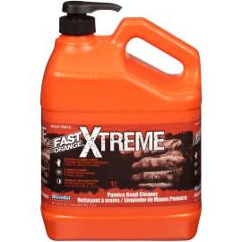 Permatex Fast Orange 25618 Hand Cleaner with Pump, White, Citrus, 1 gal Bottle