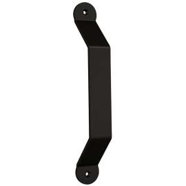 National Hardware N700-108 Charleston Pull, 10 in H, Steel, Matte Black