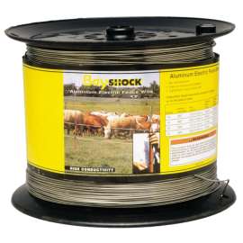 Parmak 372 Electric Fence Wire, 14 ga Wire, Aluminum Conductor, 1312 ft L