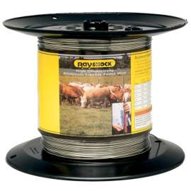 Parmak 818 Electric Fence Wire, 17 ga Wire, Aluminum Conductor, 1312 ft L