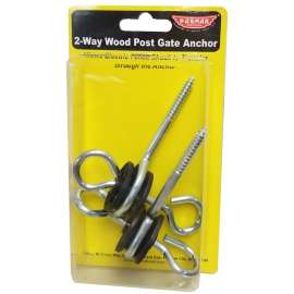 Parmak 560 2-Way Gate Anchor, Black