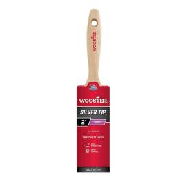 WOOSTER 5222-2 Paint Brush, 2 in W, 2-11/16 in L Bristle, Polyester Bristle, Varnish Handle
