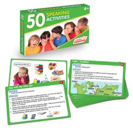 Language Arts Activity Card, Speaking, Pack of 50
