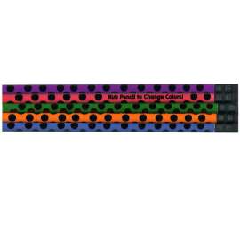 Thermo Dot Pencils, Assorted Colors, 12 Count