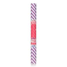 Contact Adhesive Roll, Purple Chevron, 18" x 20 ft.