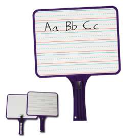 Rectangular Dry Erase Paddles w/ Markers, Set of 2