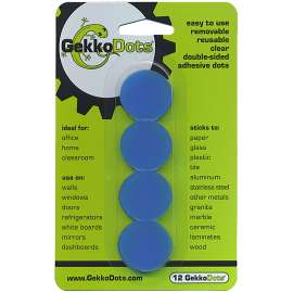 GekkoDots Reusable Adhesive, 12/pkg